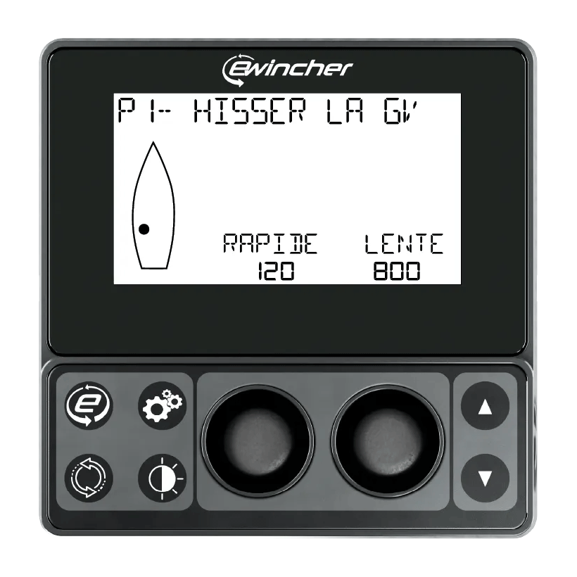 Maneuver program screen